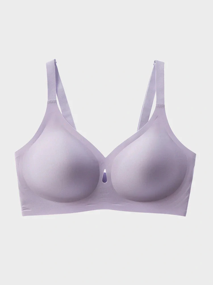 Jelly Wireless  Seamless Smoothing T-Shirt Push-Up Bra