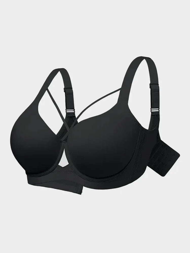 Gathering & Side-Smoothing Push-Up Thin Sexy Bra