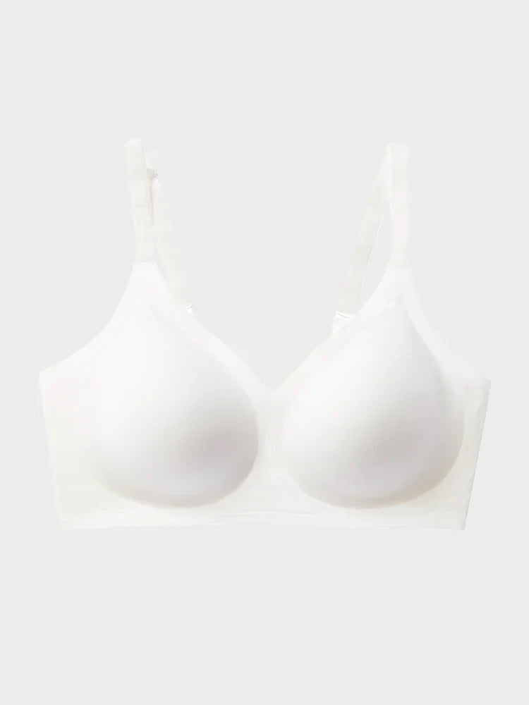 Jelly Wireless  Seamless Smoothing T-Shirt Push-Up Bra