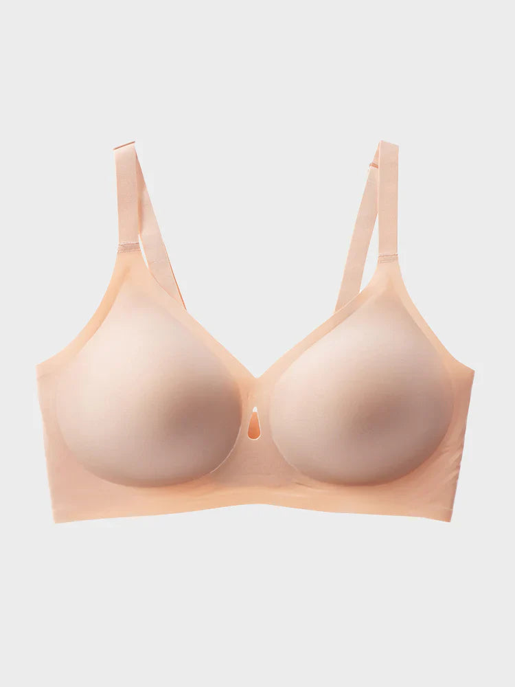 Jelly Wireless  Seamless Smoothing T-Shirt Push-Up Bra