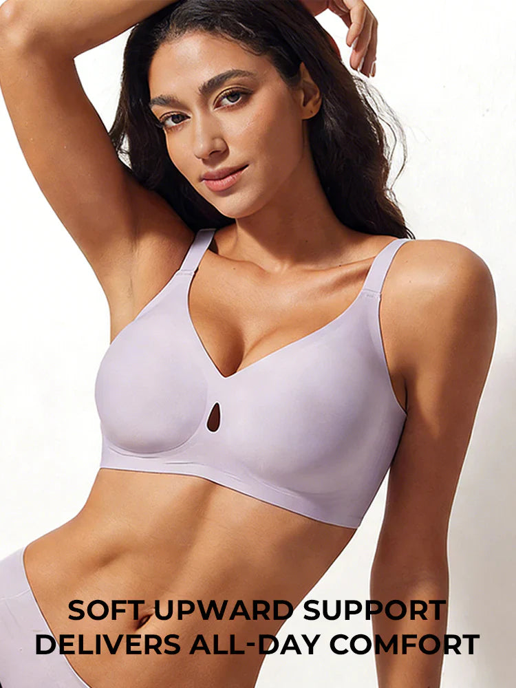 Jelly Wireless  Seamless Smoothing T-Shirt Push-Up Bra