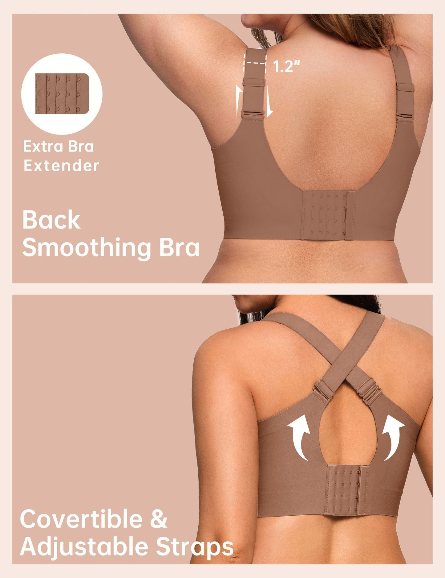 Jelly Bra Plus Size Supportive Seamless Bras