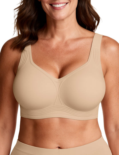 Jelly Bra Plus Size Supportive Seamless Bras