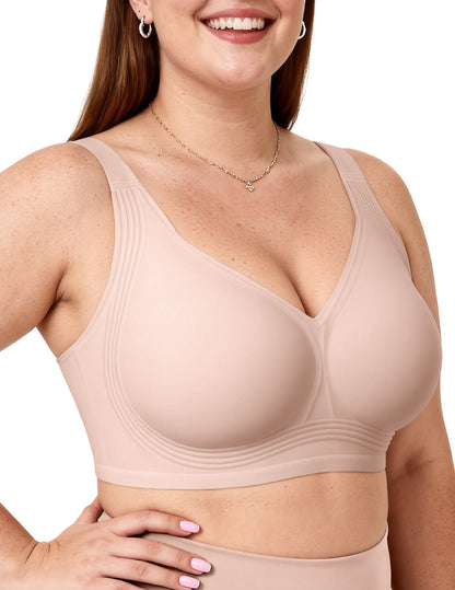 Jelly Bra Plus Size Supportive Seamless Bras