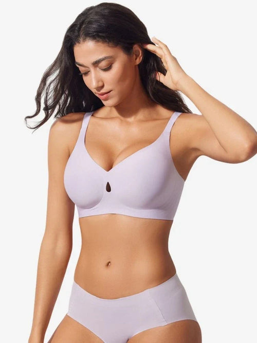 Jelly Wireless  Seamless Smoothing T-Shirt Push-Up Bra